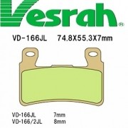 [Vesrah]베스라 VD166JL/SJL - HONDA HORNET600 내수용,CBR600F,CBR900RR,CB1100 기타 그 외 기종 -오토바이 브레이크 패드