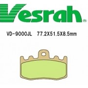 [Vesrah]베스라 VD9000JL/SJL- BMW R850RT,HP2,R1100S,R1150GS,K1200GT,R1200GS,R1200RT,K1300GT 기타 그 외 기종 -오토바이 브레이크 패드