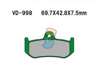 베스라(Vesrah) VD998 DISK BRAKE PAD(디스크 브레이크 패드)
