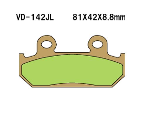 Vesrah(베스라) 브레이크 패드 VD142JL/SJL