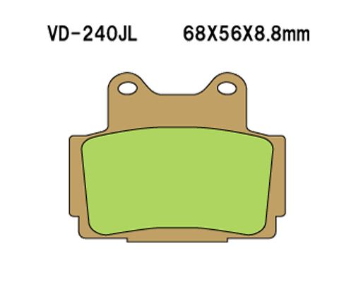 Vesrah(베스라) 브레이크 패드 VD240JL/SJL