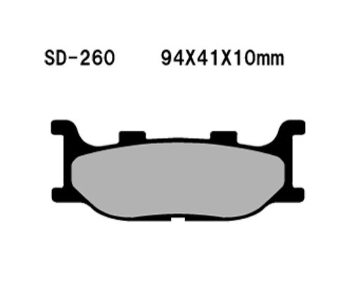 Vesrah(베스라) 브레이크 패드 WD260(SD260)