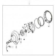 GV125(아퀼라),GV300(아퀼라300) 라이트ASSY