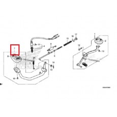 슈퍼커브125 C125(~20년) 브레이크 페달 46000-K0G-900