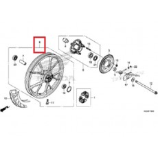 슈퍼커브125 C125(~20년) 휠(뒤) 42650-K0G-900ZA