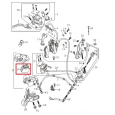 GV125(아퀼라125) 패드 (뒤) 69301KG7200