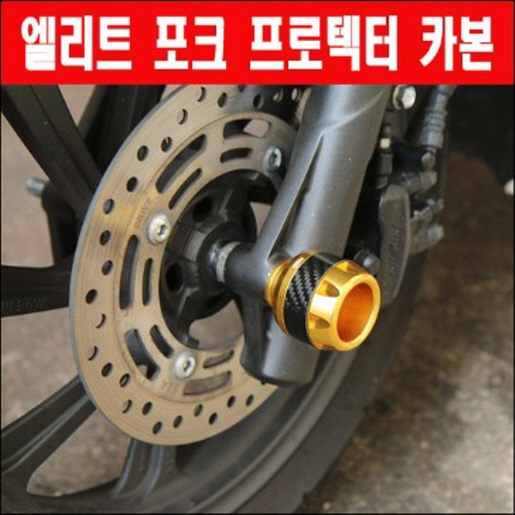 엘리트125 포크프로텍터 카본 P6119