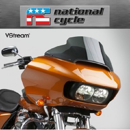 네셔널싸이클(Nationalcycle) Harley Davidson(할리 데이비슨) ROAD GLIDE (FLTR, FLTRU, FLTRXS) '15~'22 VStream® Low Replacement Screen - Dark Gray, 95% Tint(브이스트림 로우 리플레이스먼트 스크린 - 다크 그레이) N20433