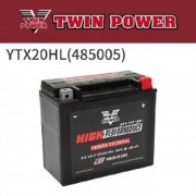 트윈파워(TWIN POWER) High-Performance Factory-Activated AGM 배터리 (YUASA USA 제조) YTX20HL(485005)
