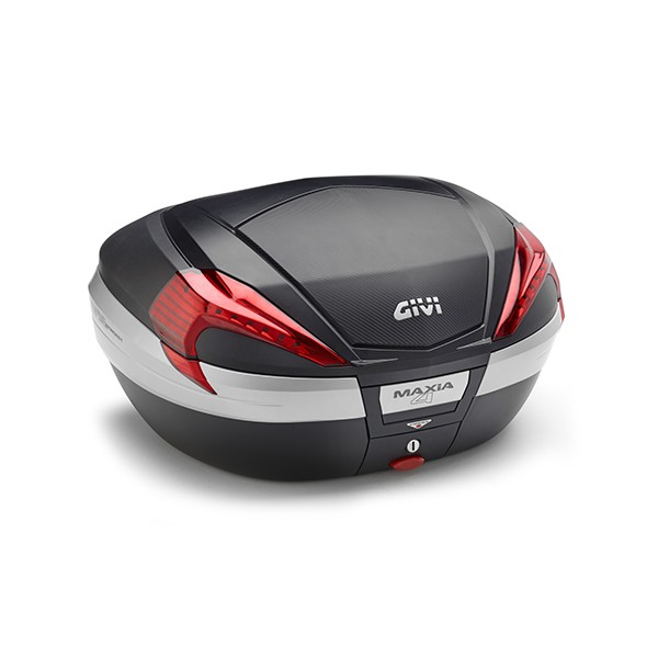 GIVI 탑박스 56리터 탑케이스 맥시아4 기비가방 모노키 V56-NN 카본룩커버 배달가방