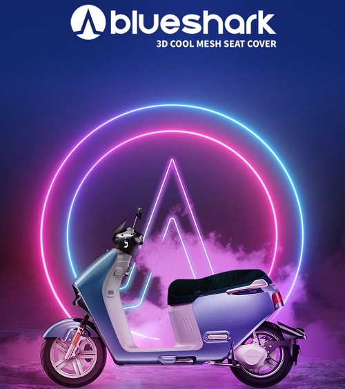 AK550(앞뒤세트) 시트커버 쿨시트커버 메쉬방석 3D원단 블루샤크 국내생산